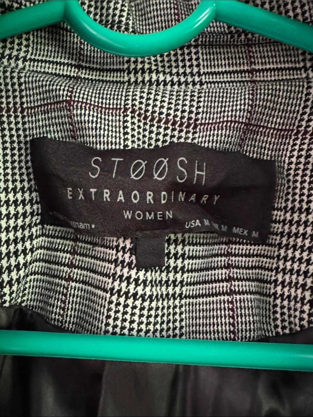 Plaid Blazer